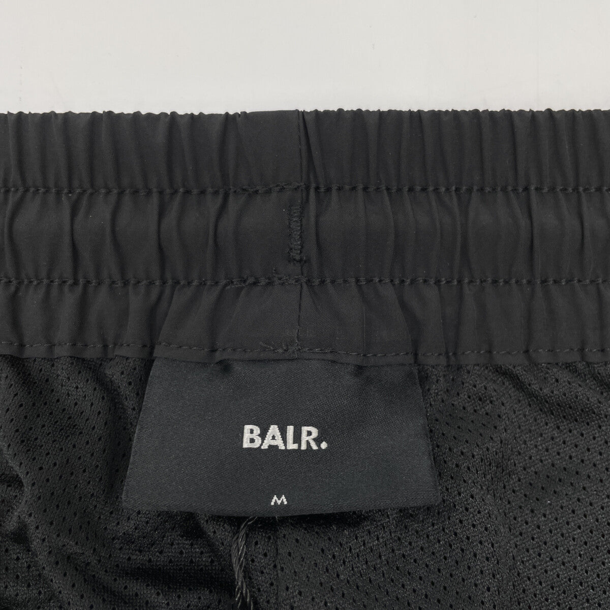 BALR. ボーラー 25AW B1412.1035 ﾌﾞﾗｯｸ ｽﾄﾗｲﾌﾟ GOTL RELAXED TRACK PANTS ボトムス M
