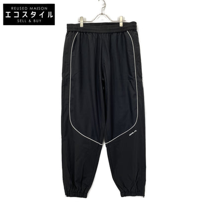 BALR. ボーラー 25AW B1412.1035 ﾌﾞﾗｯｸ ｽﾄﾗｲﾌﾟ GOTL RELAXED TRACK PANTS ボトムス L