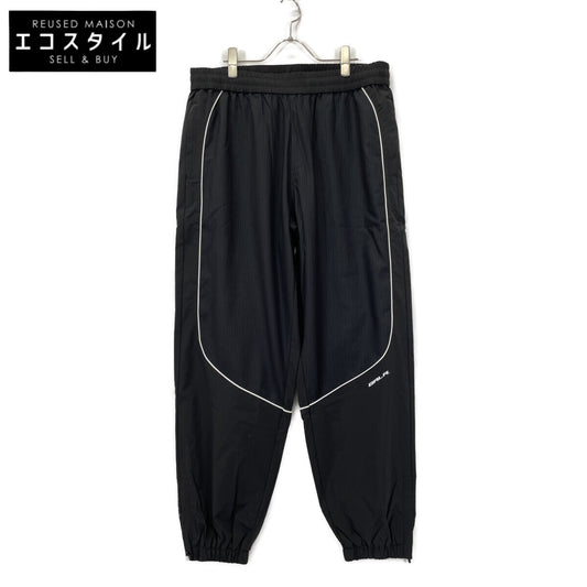 BALR. ボーラー 25AW B1412.1035 ﾌﾞﾗｯｸ ｽﾄﾗｲﾌﾟ GOTL RELAXED TRACK PANTS ボトムス L