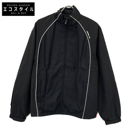 BALR. ボーラー 25AW B1387.1027 ﾌﾞﾗｯｸ ｽﾄﾗｲﾌﾟ GOTL RELAXED TRACK JACKET ジャケット M