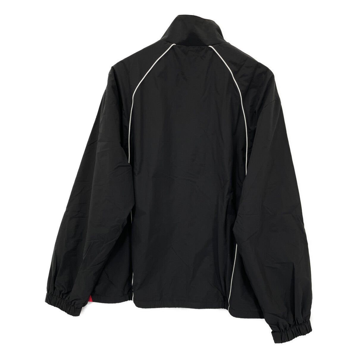 BALR. ボーラー 25AW B1387.1027 ﾌﾞﾗｯｸ ｽﾄﾗｲﾌﾟ GOTL RELAXED TRACK JACKET ジャケット M