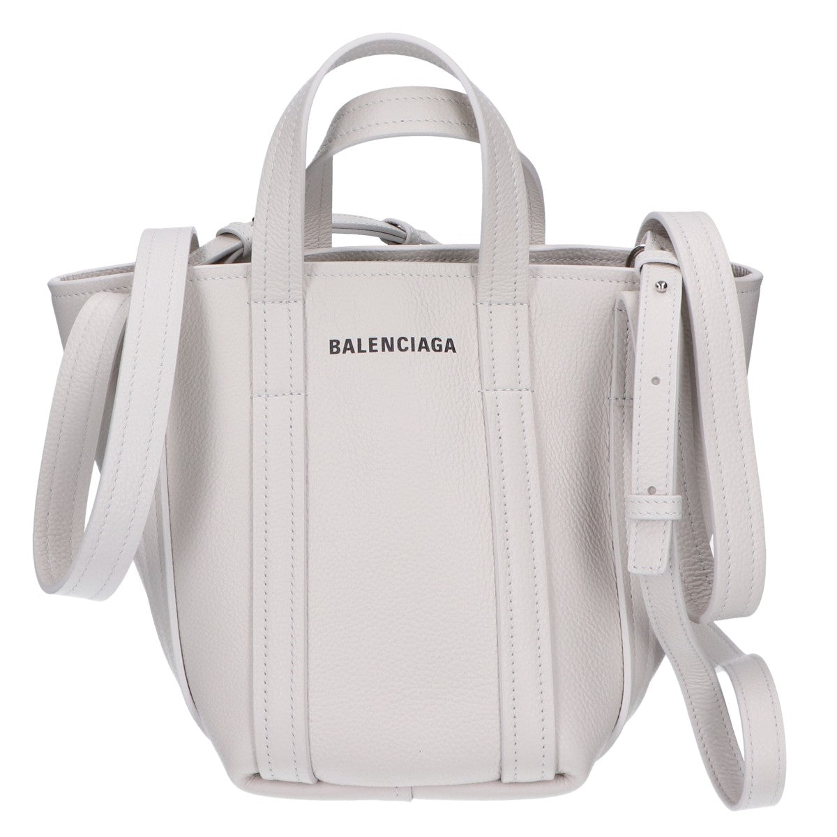 BALENCIAGA バレンシアガ 新品同様 672793 エブリデイ2.0 トートXS グレインカーフスキン 2WAYショルダーバッグ ハンドバッグ