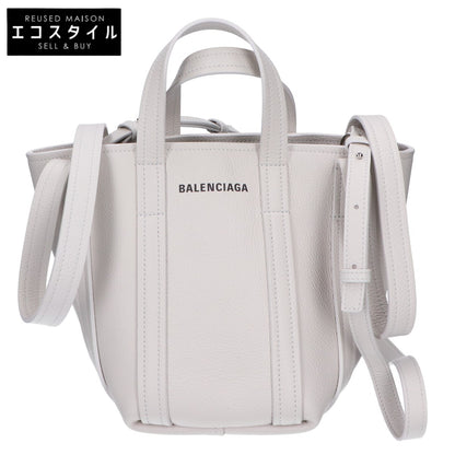 BALENCIAGA バレンシアガ 新品同様 672793 エブリデイ2.0 トートXS グレインカーフスキン 2WAYショルダーバッグ ハンドバッグ
