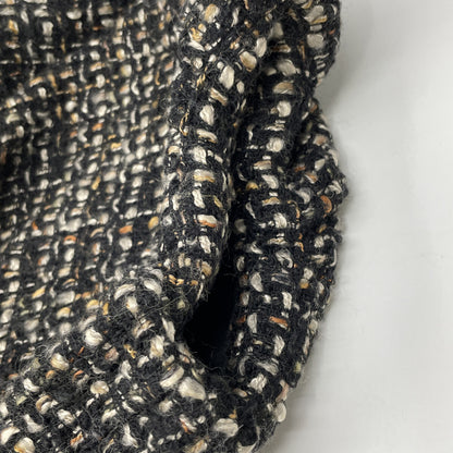 CLANE クラネ ﾌﾞﾗｯｸ mix tweed puffsleeve jacket/ﾐｯｸｽﾂｲｰﾄﾞﾊﾟﾌｽﾘｰﾌﾞｼﾞｬｹｯﾄ ジャケット 2