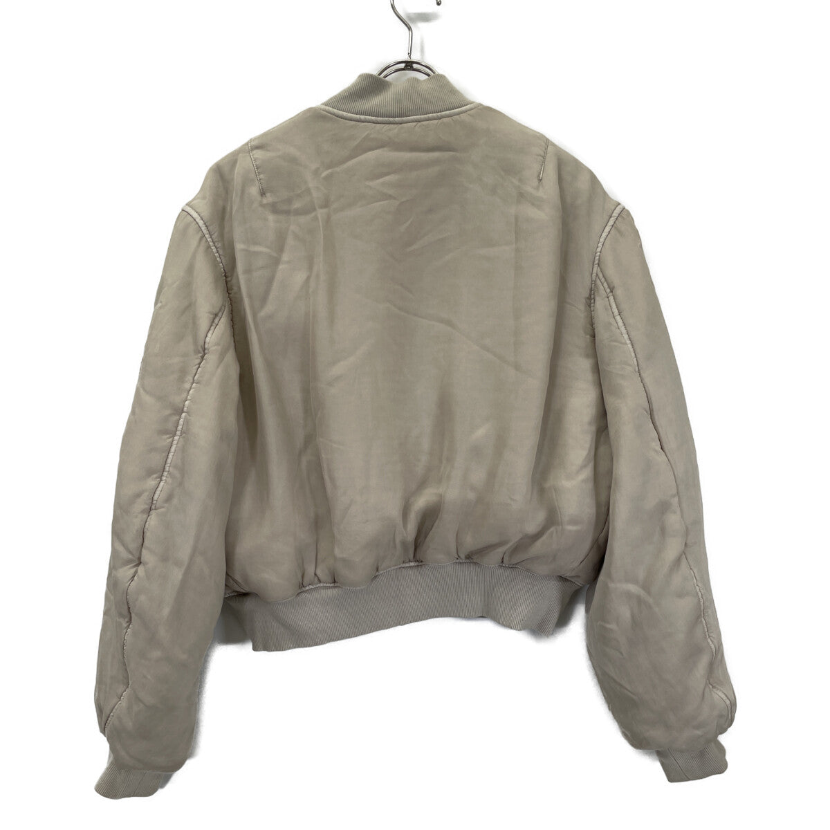 Whim Gazette ウィムガゼット 24年製 ﾍﾞｰｼﾞｭ ｶﾞｰﾒﾝﾄﾀﾞｲMA-1 ｼﾞｬｹｯﾄ ジャケット F