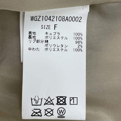 Whim Gazette ウィムガゼット 24年製 ﾍﾞｰｼﾞｭ ｶﾞｰﾒﾝﾄﾀﾞｲMA-1 ｼﾞｬｹｯﾄ ジャケット F