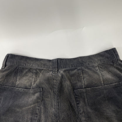 ANCELLM アンセルム ANC-PT49 ﾌﾞﾗｯｸ ORDED VELVETEEN PAINTER PANTS ボトムス 2