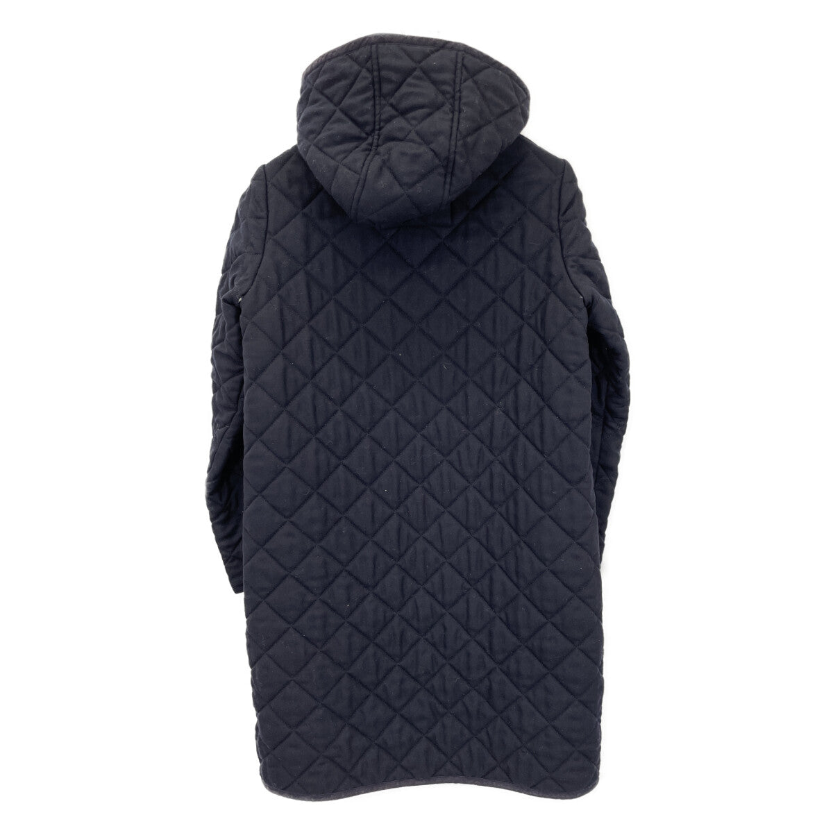 TRADITIONAL WEATHERWEAR トラディショナルウェザーウェア ﾈｲﾋﾞｰ LDS WAVERLY HOOD LONG ｷﾙﾃｨﾝｸﾞｺｰﾄ コート 36