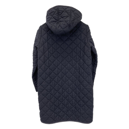 TRADITIONAL WEATHERWEAR トラディショナルウェザーウェア ﾈｲﾋﾞｰ LDS WAVERLY HOOD LONG ｷﾙﾃｨﾝｸﾞｺｰﾄ コート 36