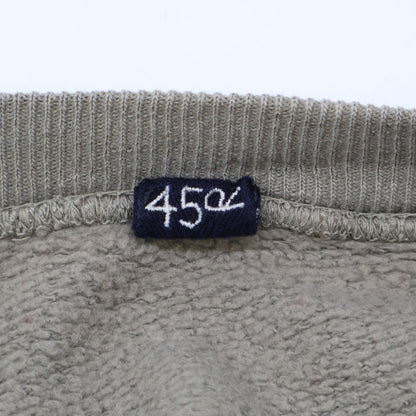 45R フォーティファイブ アール 51170584 うすｶｰｷ ﾛｺﾞﾌﾟﾘﾝﾄ裏毛の908ｽｳｪｯﾄ トップス 4