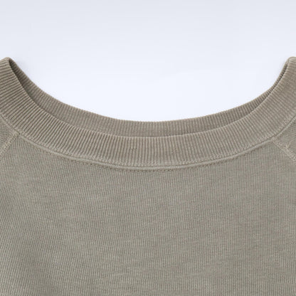 45R フォーティファイブ アール 51170584 うすｶｰｷ ﾛｺﾞﾌﾟﾘﾝﾄ裏毛の908ｽｳｪｯﾄ トップス 4