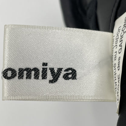 COMME des GARCONS Noir Kei Ninomiya コムデギャルソンノワールケイニノミヤ AD2017 3TｰC005 ﾌﾞﾗｯｸ 花柄 ﾍﾞﾙﾃｯﾄﾞｷﾙﾃｨﾝｸﾞｺｰﾄ コート S