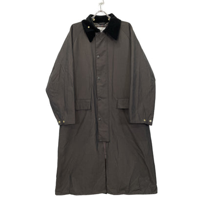Barbour バブアー 2102372 ﾌﾞﾗｯｸ BURGHLEY/ﾊﾞｰﾚｰ ｽﾃﾝｶﾗｰｺｰﾄ コート 40