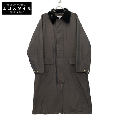 Barbour バブアー 2102372 ﾌﾞﾗｯｸ BURGHLEY/ﾊﾞｰﾚｰ ｽﾃﾝｶﾗｰｺｰﾄ コート 40