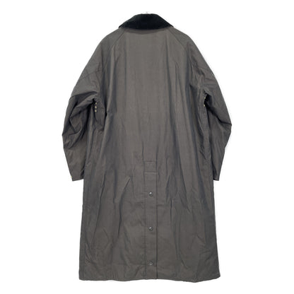 Barbour バブアー 2102372 ﾌﾞﾗｯｸ BURGHLEY/ﾊﾞｰﾚｰ ｽﾃﾝｶﾗｰｺｰﾄ コート 40