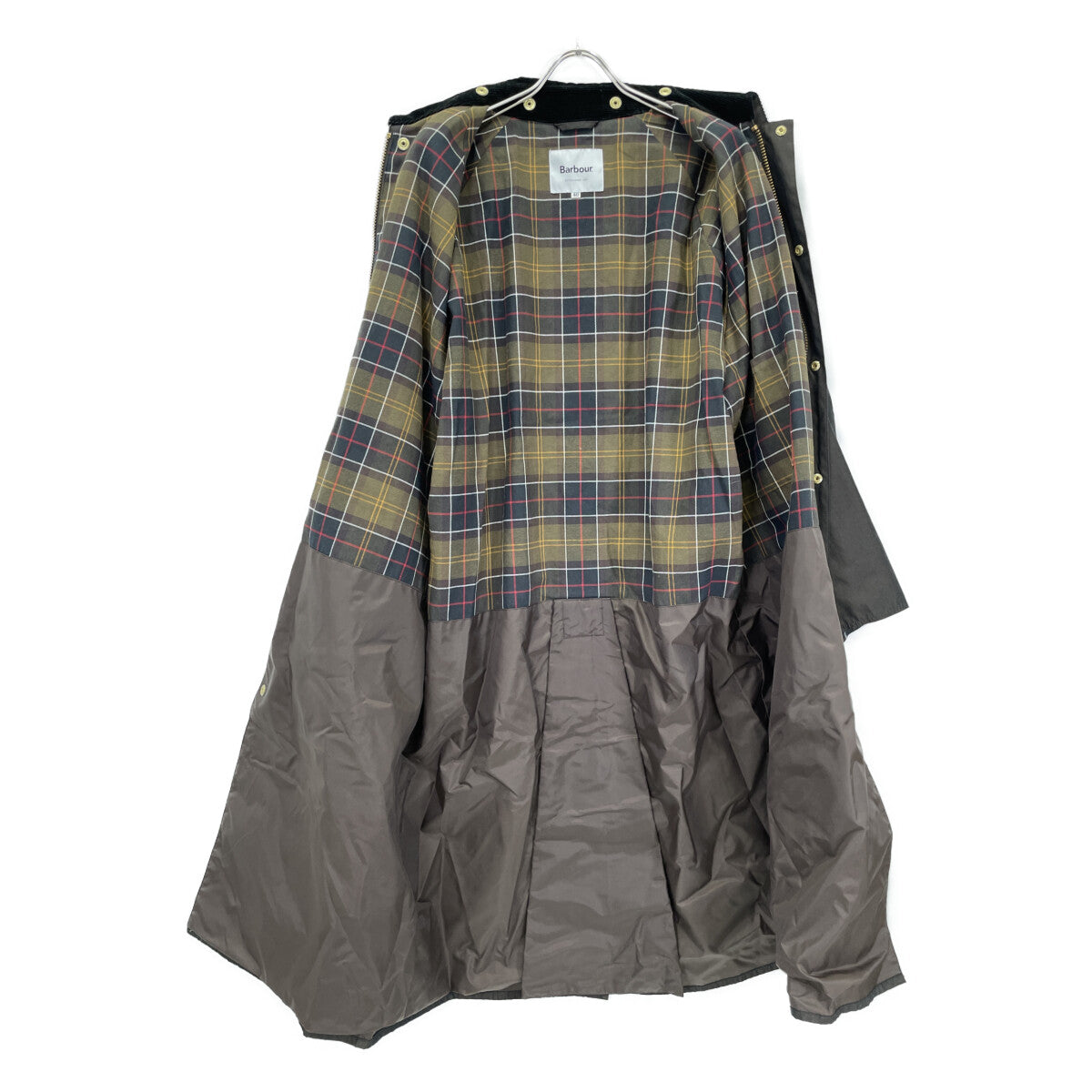Barbour バブアー 2102372 ﾌﾞﾗｯｸ BURGHLEY/ﾊﾞｰﾚｰ ｽﾃﾝｶﾗｰｺｰﾄ コート 40