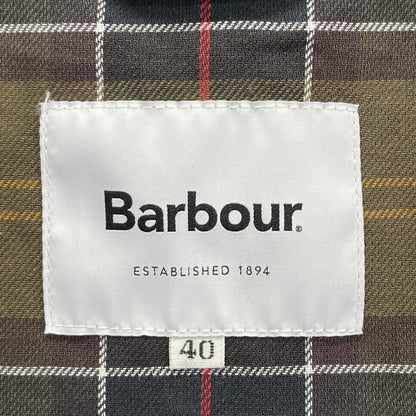 Barbour バブアー 2102372 ﾌﾞﾗｯｸ BURGHLEY/ﾊﾞｰﾚｰ ｽﾃﾝｶﾗｰｺｰﾄ コート 40