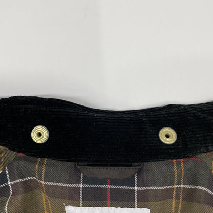 Barbour バブアー 2102372 ﾌﾞﾗｯｸ BURGHLEY/ﾊﾞｰﾚｰ ｽﾃﾝｶﾗｰｺｰﾄ コート 40