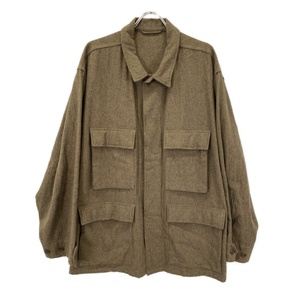 COMOLI コモリ A03-01030 ｳｰﾙｺｯﾄﾝ KHAKI B.D.Uｼﾞｬｹｯﾄ ジャケット 3