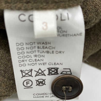 COMOLI コモリ A03-01030 ｳｰﾙｺｯﾄﾝ KHAKI B.D.Uｼﾞｬｹｯﾄ ジャケット 3