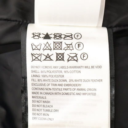 CANADA GOOSE カナダグース 3804MBP Black Label MacMillan Parkaマクミランパーカ ダウン ジャケット M