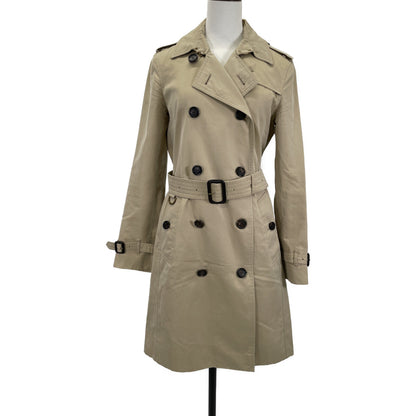 BURBERRY バーバリー ﾍﾞｰｼﾞｭ KENSINGTON LONG ﾄﾚﾝﾁｺｰﾄ コート 38