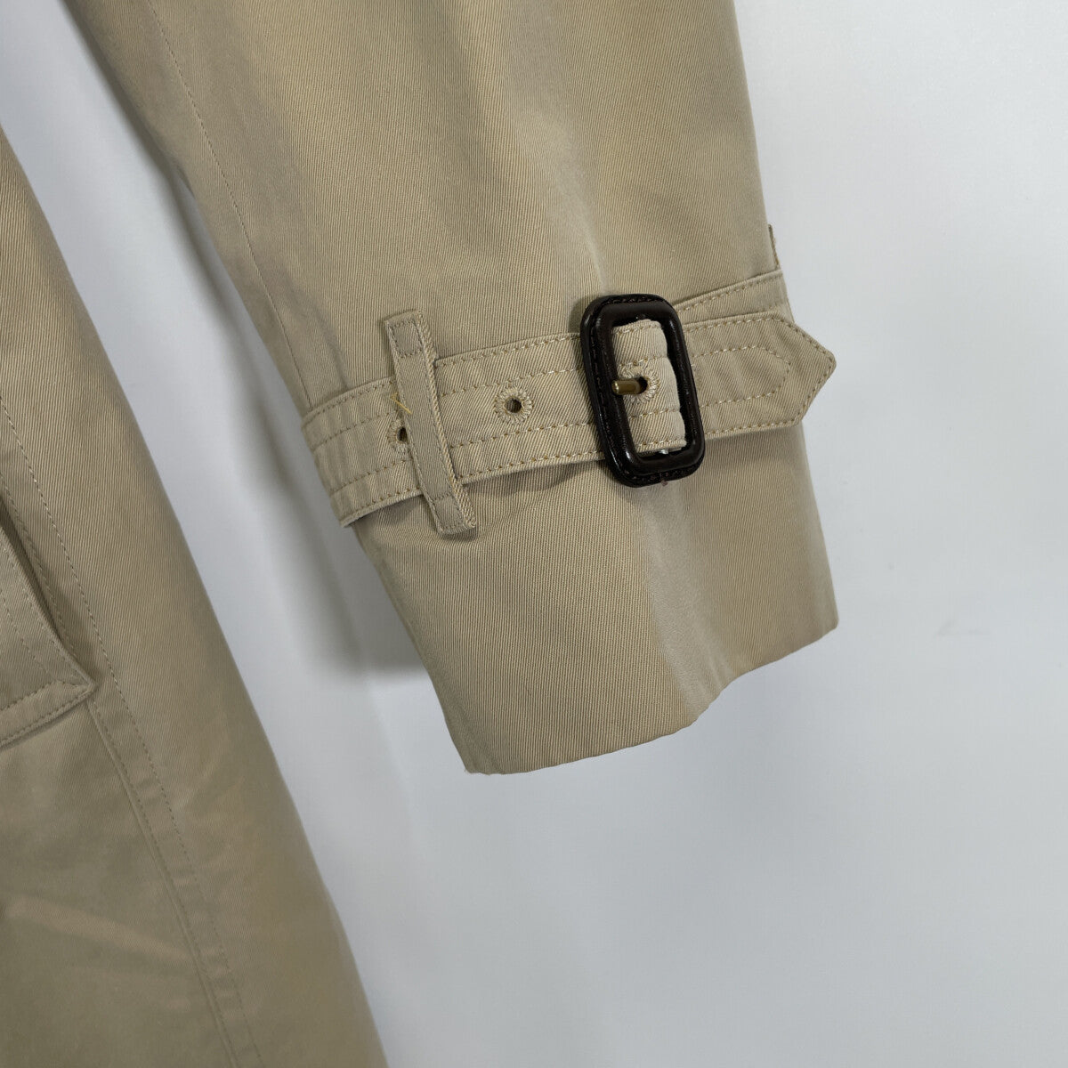 BURBERRY バーバリー ﾍﾞｰｼﾞｭ KENSINGTON LONG ﾄﾚﾝﾁｺｰﾄ コート 38