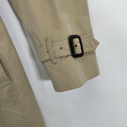 BURBERRY バーバリー ﾍﾞｰｼﾞｭ KENSINGTON LONG ﾄﾚﾝﾁｺｰﾄ コート 38