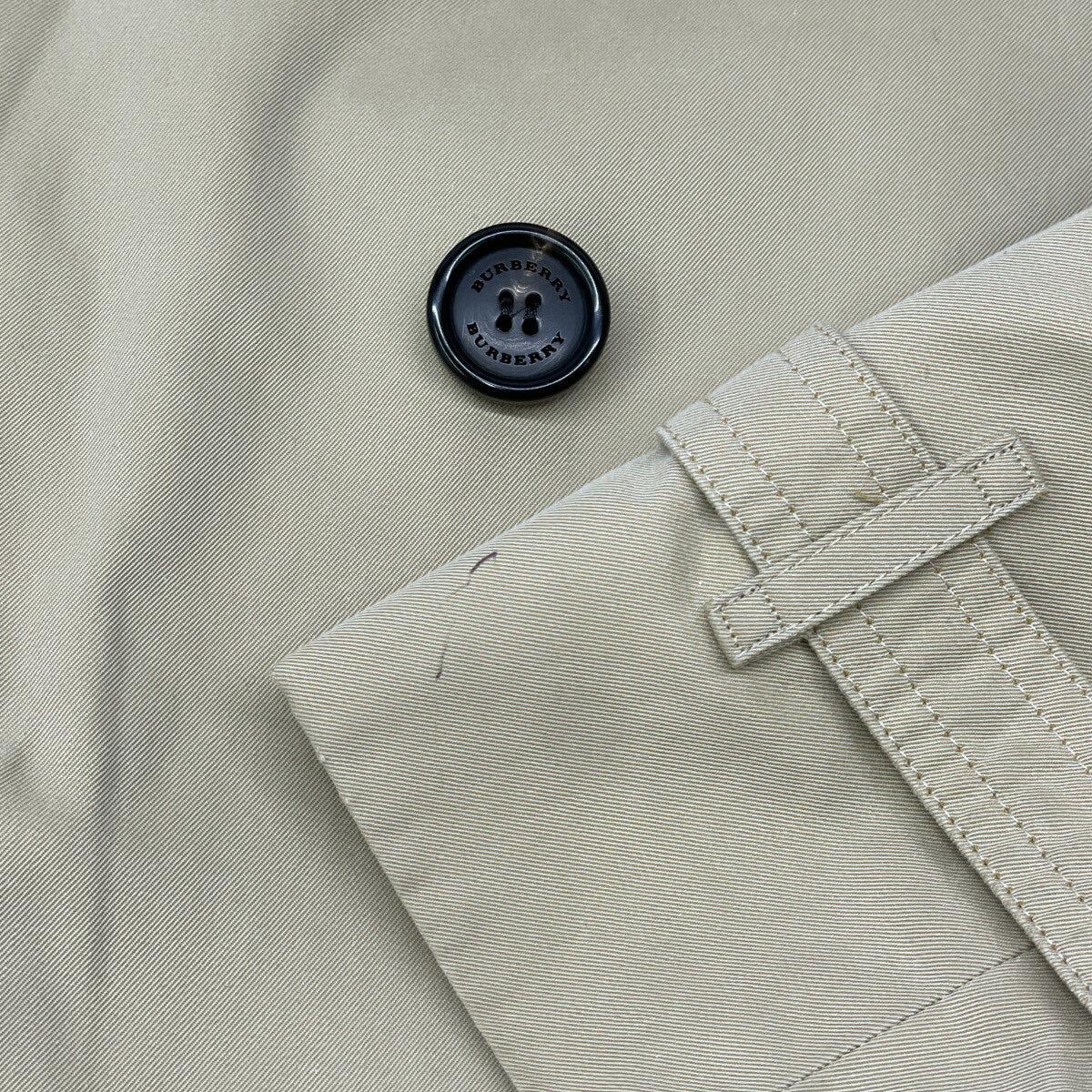 BURBERRY バーバリー ﾍﾞｰｼﾞｭ KENSINGTON LONG ﾄﾚﾝﾁｺｰﾄ コート 38