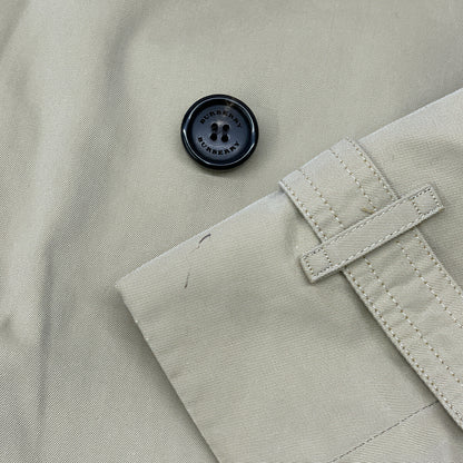 BURBERRY バーバリー ﾍﾞｰｼﾞｭ KENSINGTON LONG ﾄﾚﾝﾁｺｰﾄ コート 38