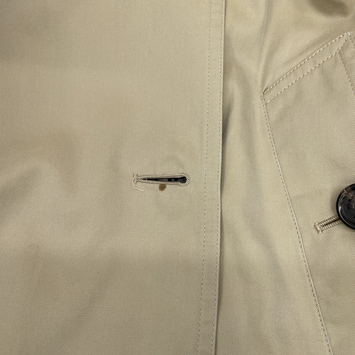 BURBERRY バーバリー ﾍﾞｰｼﾞｭ KENSINGTON LONG ﾄﾚﾝﾁｺｰﾄ コート 38