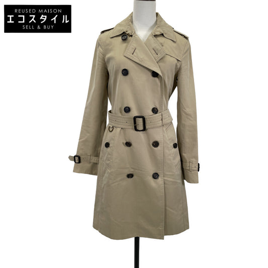 BURBERRY バーバリー ﾍﾞｰｼﾞｭ KENSINGTON LONG ﾄﾚﾝﾁｺｰﾄ コート 38