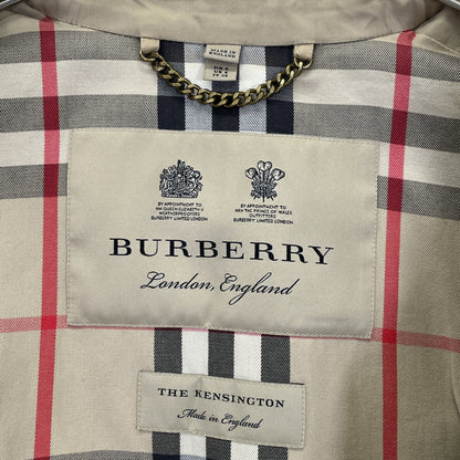 BURBERRY バーバリー ﾍﾞｰｼﾞｭ KENSINGTON LONG ﾄﾚﾝﾁｺｰﾄ コート 38