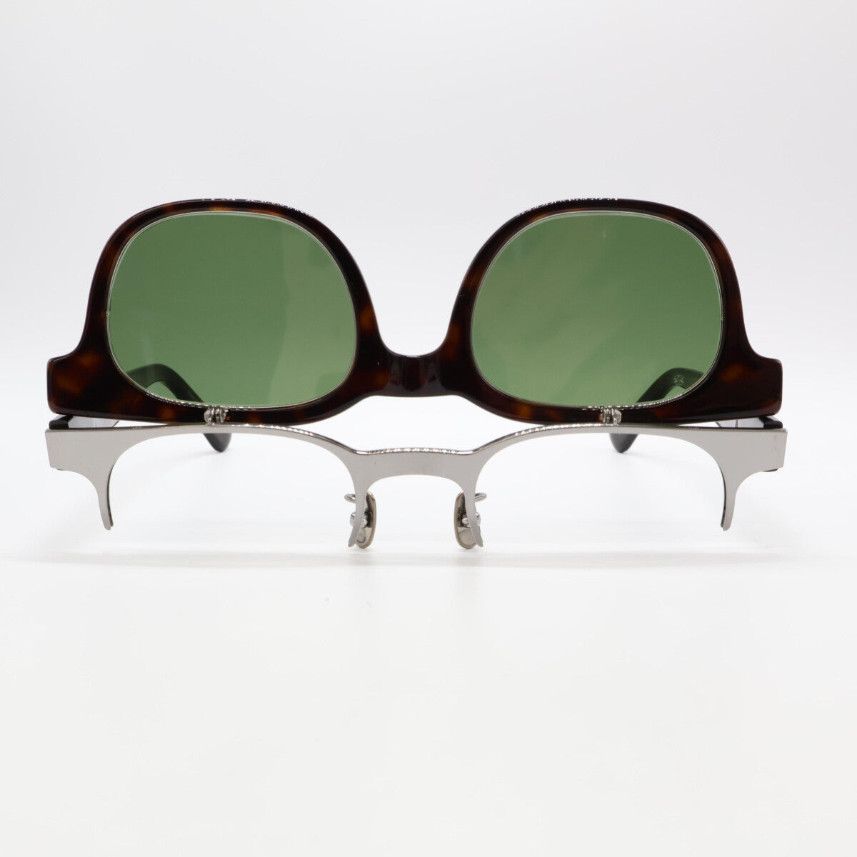 ayame アヤメ 【美品】TANK PRO DT2 タンクプロ 跳ね上げ式 レクタングルシェイプ サングラス 50□22