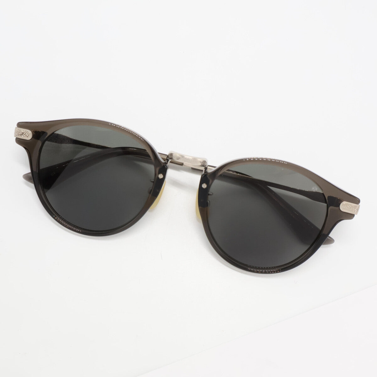 ayame アヤメ 【美品】GENERAL GY ジェネラル コンビ ボストンシェイプ サングラス 49□22