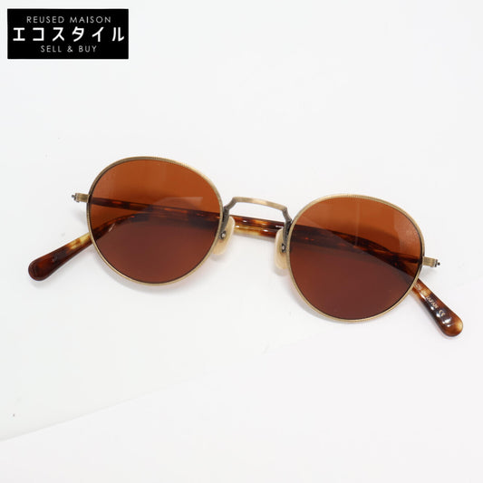 ayame アヤメ 【美品】OLDSTAR AG オールドスター ボストンシェイプ サングラス 46□23