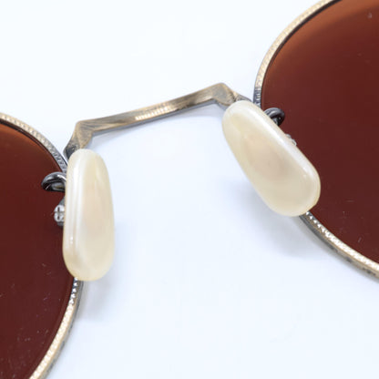 ayame アヤメ 【美品】OLDSTAR AG オールドスター ボストンシェイプ サングラス 46□23