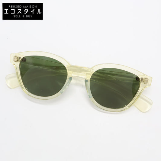 ayame アヤメ 【美品】NEWOLD YL ニューオールド ボスリントンシェイプ サングラス 49□21