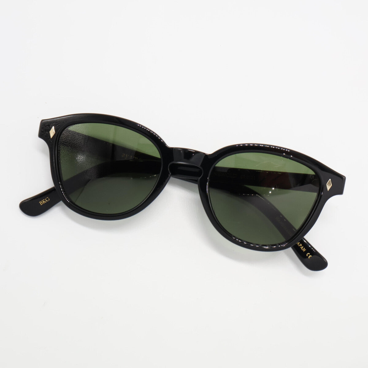 ayame アヤメ 【美品】NEWOLD BKG ニューオールド ボスリントンシェイプ サングラス 49□21