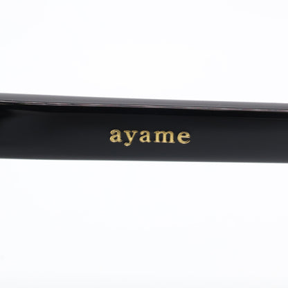 ayame アヤメ 【美品】NEWOLD BKG ニューオールド ボスリントンシェイプ サングラス 49□21