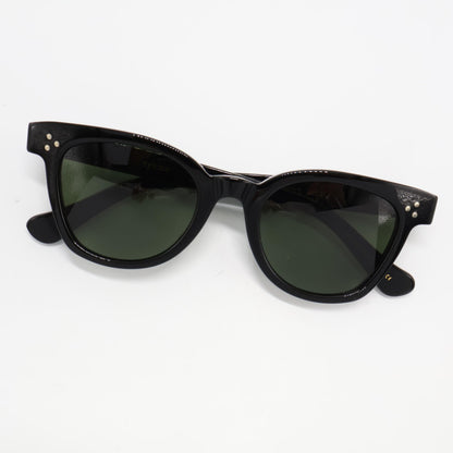 ayame アヤメ 【美品】NEWOLD II BK ニューオールド2 ウェリントンシェイプ サングラス 49□21