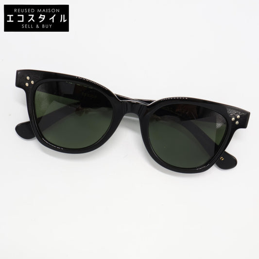 ayame アヤメ 【美品】NEWOLD II BK ニューオールド2 ウェリントンシェイプ サングラス 49□21