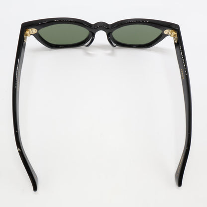 ayame アヤメ 【美品】NEWOLD II BK ニューオールド2 ウェリントンシェイプ サングラス 49□21