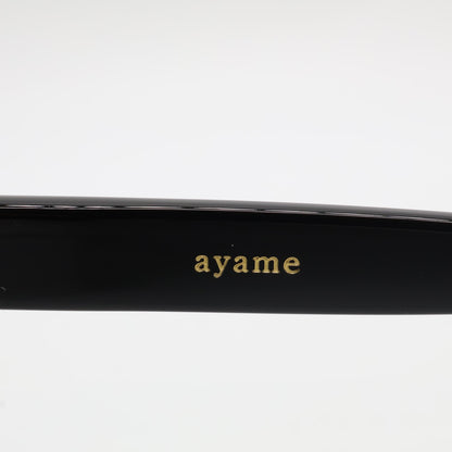 ayame アヤメ 【美品】NEWOLD II BK ニューオールド2 ウェリントンシェイプ サングラス 49□21