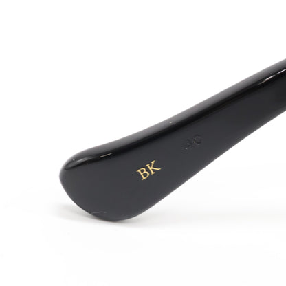 ayame アヤメ 【美品】NEWOLD II BK ニューオールド2 ウェリントンシェイプ サングラス 49□21