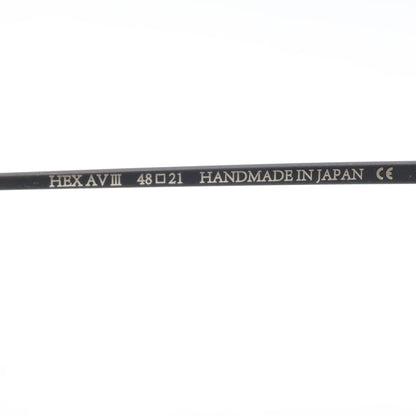 ayame アヤメ 【美品】HEX AV III ヘックス エーブイ3 ツーブリッジ ヘキサゴンシェイプ サングラス 48□21