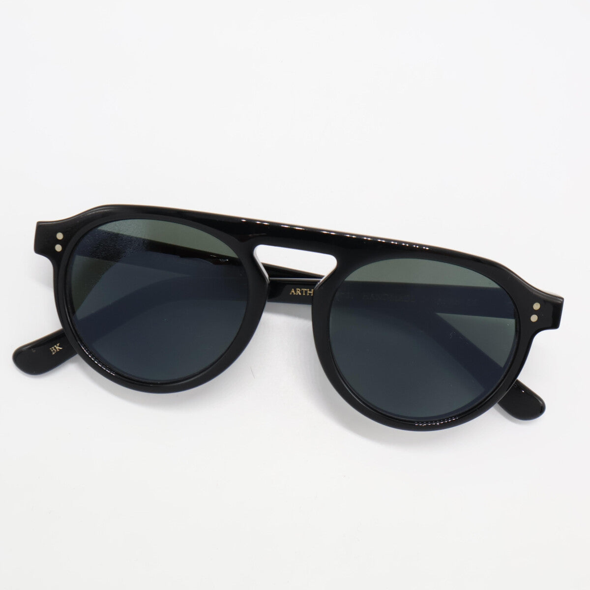 ayame アヤメ ARTHUR BK アーサー シングルブリッジ ティアドロップ サングラス 49□21