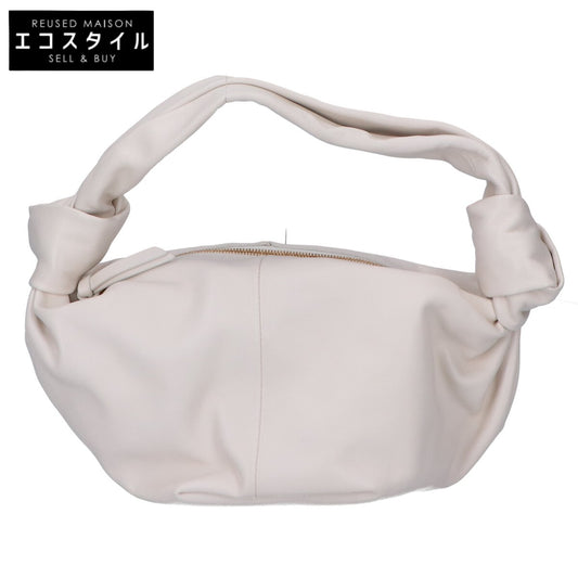 BOTTEGA VENETA ボッテガヴェネタ 新品同様 629635 ミニ ダブルノット カーフスキン ハンドバッグ