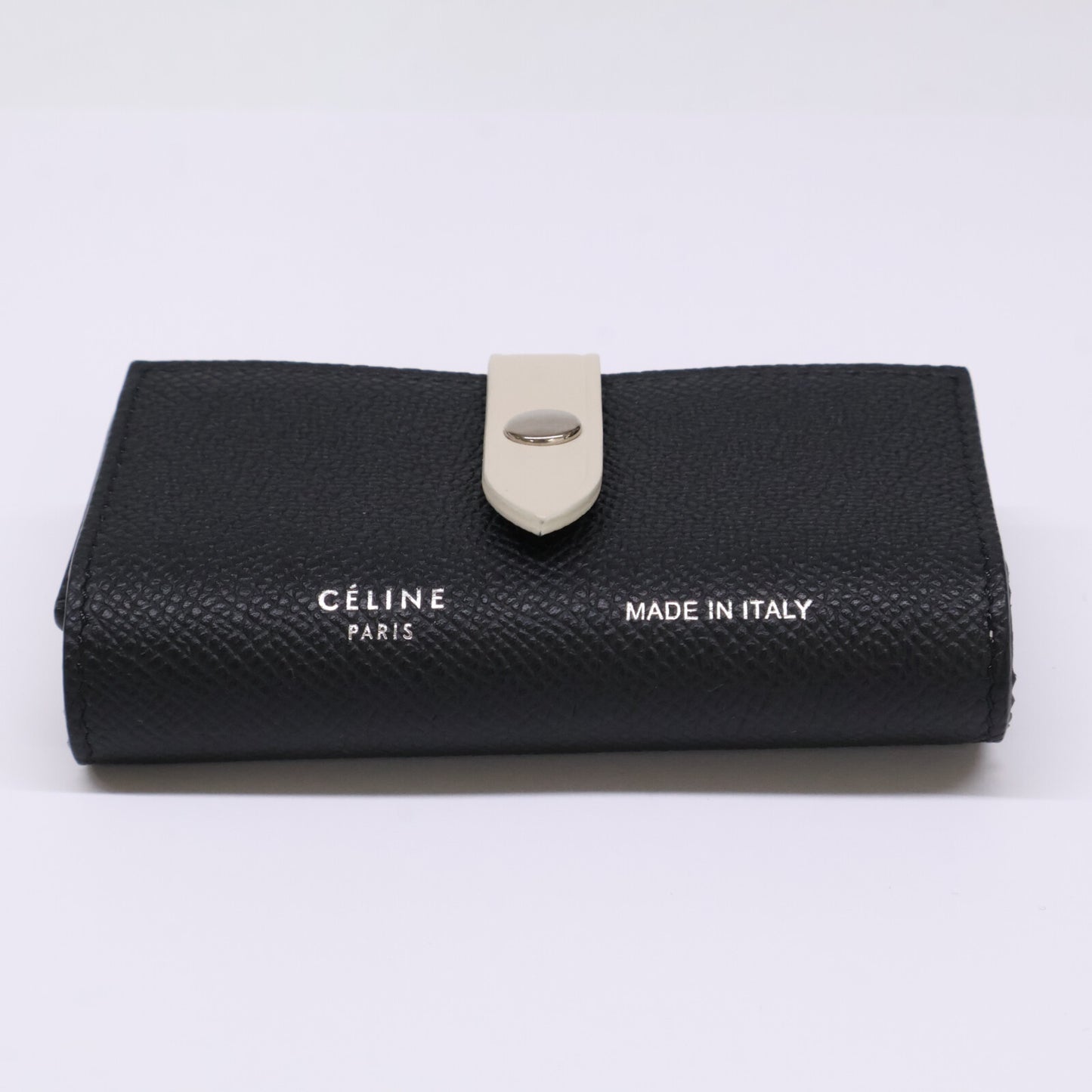 CELINE セリーヌ 【新品同様】フィービー期 バイカラー レザー 6連 キーケース