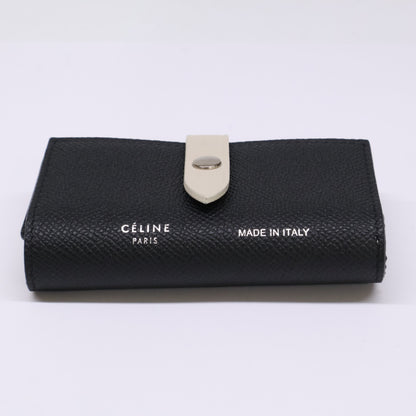 CELINE セリーヌ 【新品同様】フィービー期 バイカラー レザー 6連 キーケース